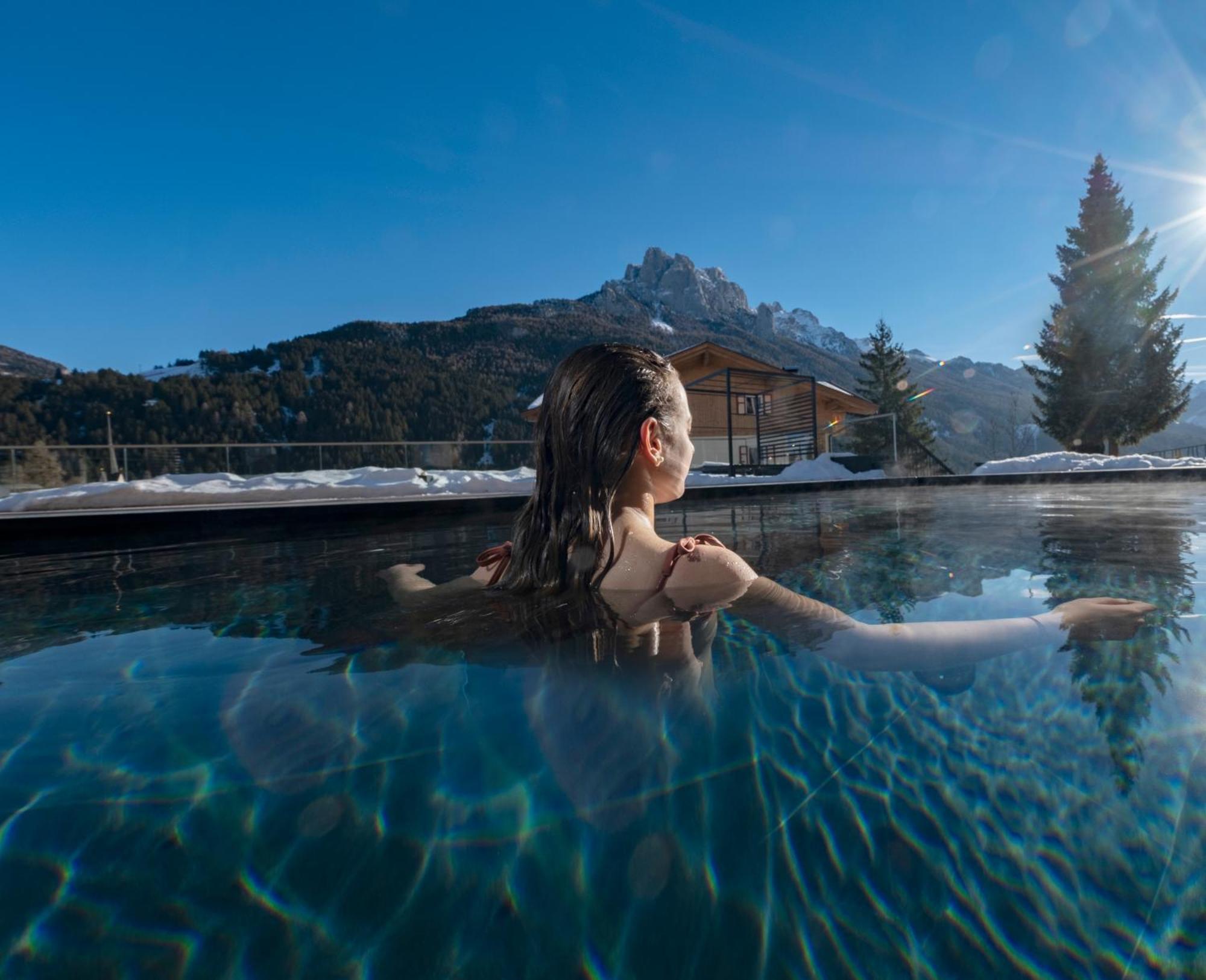 Ciampedie Luxury Alpine Spa Hotel Vigo di Fassa Esterno foto